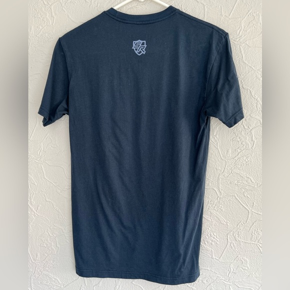 MENS SHIELD REPUBLIC SECOND AMENDMENT ORIGINAL HOMELAND SECURITY SOFT SHIRT SZ S - Picture 2 of 3